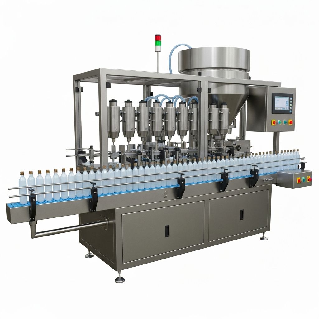 Automatic Bottle Filling Line